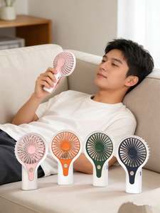 Ventilador de Mano Portátil Personalizado al por Mayor, Recargable por USB C, con Batería de Litio, 3 Velocidades, en Oferta - Product Image 5