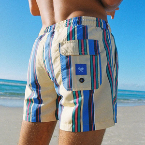 Custom Printed Sublimation Swim Beach <b>Shorts</b> <b>Men</b> Manufacturer Direct Sale <b>Men's</b> Swim <b>Shorts</b> Fitness Swimwear Eco Friendly <b>Shorts</b> - Product Image 4