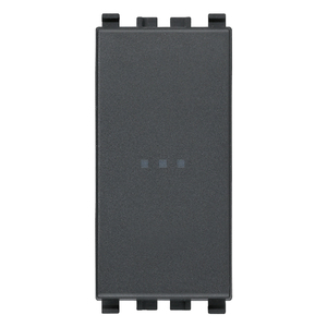 Interruttore Deviatore Assiale Grigio 1P 16AX 5.1x2.8x5.3cm per Montaggio a Parete - Product Image 1