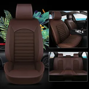 Full Set Leather Universal Car Leather Seat Covers Set