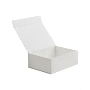 Custom Luxury Big <b>White</b> Rigid Magnet Gift Retail Packaging <b>Box</b> <b>with</b> Magnetic <b>Lid</b> - Product Image 4
