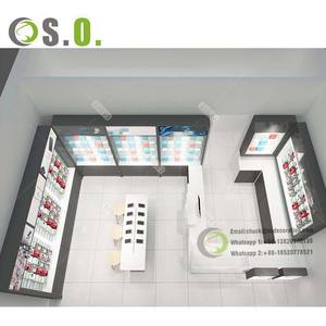 Étagère et comptoir professionnels de cas de téléphone portable de support d'affichage de magasin de téléphone portable - Product Image 2