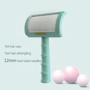 Baoli Professional <strong>Detangling</strong> Slicker <strong>Brush</strong> 12mm Cat Dog Grooming Rake Retriever <strong>Brush</strong> Slicker <strong>Brush</strong> Remove Tangles - Product Image 5