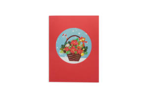 Venta al por mayor personalizado 3D Pop-Up tarjetas de Navidad corte láser artesanía saludo para la temporada de vacaciones promociones y regalos - Product Image 3