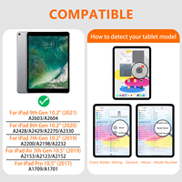 Clavier pour tablette compatible avec iPad Pro 10,5 pouces, rétroéclairage RVB, avec pavé tactile intégré et emplacement pour stylet, directement du fabricant
