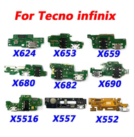 Câble Flexible de Charge pour Infinix Hot 9 Play X680, Connecteur de Port USB de Charge, Carte de Prise Dock et Chargeur