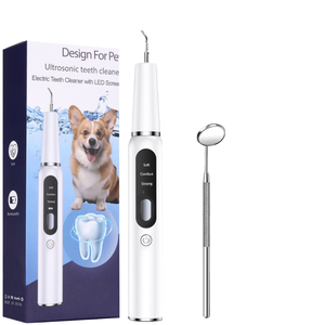 Cepillo de <span class=keywords><strong>Dientes</strong></span> Eléctrico para <span class=keywords><strong>Perros</strong></span>, Limpiador Dental Ultrasónico para Mascotas, Funciona con Baterí<span class=keywords><strong>a</strong></span>, Plástico Ecológico, Limpieza - Product Image 1