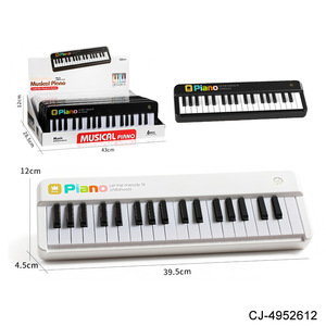 <span class=keywords><strong>Piano</strong></span> portable en plastique transfrontalier, clavier électronique multifonctionnel 37 touches avec lumières, pour débutants et enfants - Product Image 6
