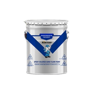 High-Performance Epoxy Resin Floor <b>Paint</b> Easy Application Liquid with Inclusive Brush and Primer for All Categories of Floors - Product Image 1