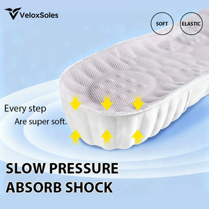 Plantillas deportivas gruesas de PU con aumento de altura absorbente de golpes Cloud Tech transpirable absorbente de sudor para larga duración - Product Image 5