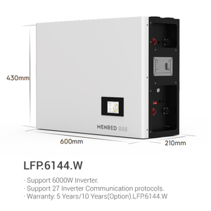 Batería de almacenamiento de energía de litio modular MENRED ESS Ace 5,0 5kw 6kwh baterías de iones de litio en stock - Product Image 2