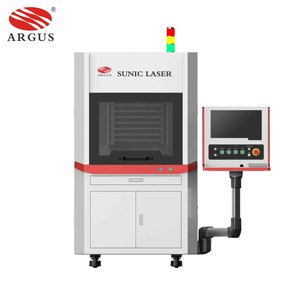 Máquina de marcado láser Galvo CO2 USA cohesivo 250W código de barras láser marcador madera Denim Jeans máquinas de grabado láse - Product Image 2