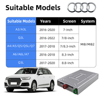 Kit adaptateur de rétrofit sans fil CarPlay Android Auto pour Audi MIB MIB2 A3 A4 A5 A6 A7 Q2 Q5 Q7 2016 2022