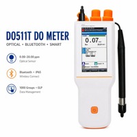 Sensor Optik Bluetooth USB Portabel DO511T Meter Oksigen Terlarut IP65 Tahan Air 1000 Grup GLP Penganalisis Pengujian DO Air