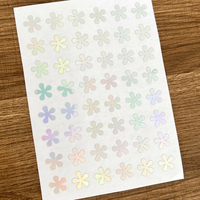 Impression de logo, autocollants personnalisés écologiques, imperméables, découpés à la forme, sur feuille de papier, pour cadeaux promotionnels