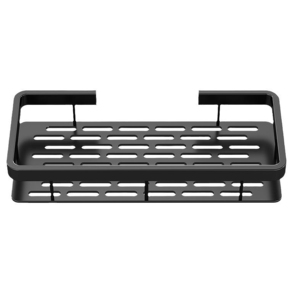 YEETE - Estante <span class=keywords><strong>de</strong></span> Almacenamiento para Esquina <span class=keywords><strong>de</strong></span> Baño, Moderno, Ecológico, Sin Perforaciones, Autoadhesivo, con Ganchos <span class=keywords><strong>de</strong></span> Acero Inoxidable - Product Image 1