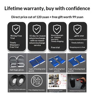 Saco de Boxeo Profesional KDST <span class=keywords><strong>en</strong></span> Oferta, Saco de Boxeo de PVC y Acero para Colgar Verticalmente <span class=keywords><strong>en</strong></span> <span class=keywords><strong>Casa</strong></span>, Equipo de Entrenamiento de Taekwondo de 16-18 kg - Product Image 5