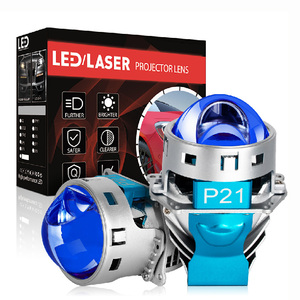 LP21-lente de faro led bi super brillante, mini h4, 130W, 110W, 30000LM, 5800K, RHD/LHD, <span class=keywords><strong>blanco</strong></span>, amarillo, proyector láser - Product Image 1