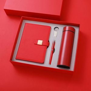 Personalized Customized A5 Notebook Gift Set High Quality Notebook Diary With Gift <b>Box</b> and Pens USB Custom Notebook With Logo - Product Image 4