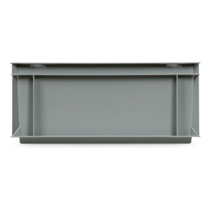 Fami Euro Box Caja de plástico de 400x300x170mm con asas cerradas y fondo liso - Product Image 3