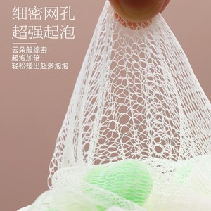 ฟองน้ำอาบน้ำน่ารักพร้อมตาข่ายละเอียดสำหรับใช้อาบน้ำ - Product Image 1