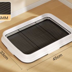 Bandeja Sanitária Fixa Alice para Cães com Tapete Absorvente – Ecológica e Lavável para Cães de Pequeno e Médio Porte - Product Image 6