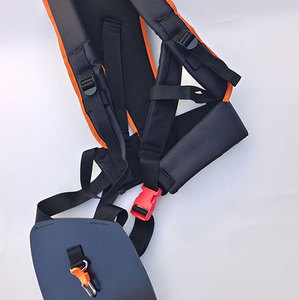 Harnais universel en Y à double épaule pour débroussailleuse, sangle rembourrée confortable pour coupe-bordures, ceinture de <span class=keywords><strong>tondeuse</strong></span> à gazon ergonomique - Product Image 2
