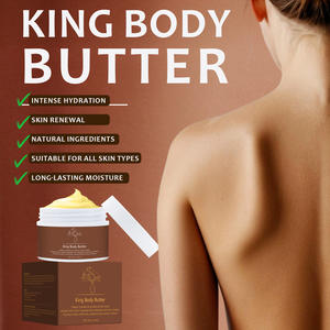 Crème hydratante et lissante au beurre de mangue, marque propre de luxe, hydratation intense et longue durée, pour le corps. - Product Image 2