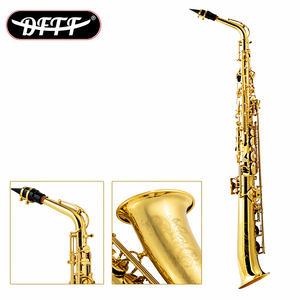 <span class=keywords><strong>Sassofono</strong></span> Contralto OEM ODM Personalizzato con Logo, in Ottone Giallo Laccato Oro, Campana da 120mm con Custodia in Schiuma, Vendita all'Ingrosso Diretta dalla Fabbrica - Product Image 1