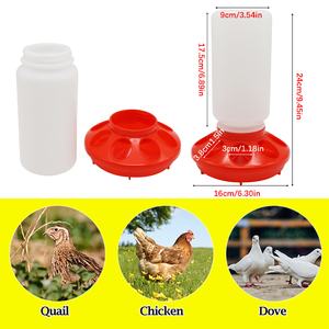 Động vật thực phẩm máy rút công cụ nhựa gà tự động cho ăn xô Gà Chim Cút chim bồ câu gia cầm trung chuyển - Product Image 6