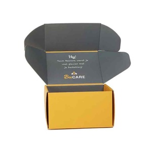 Custom Rigid Hard Hat Wig <b>Paper</b> Box Packaging Corrugated Kraft Mailing Mailer Boxes with Embossing and Recycled Materials - Product Image 2