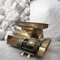 Broyeur d'agglomérats en acier inoxydable électrique pour sacs en vrac avec pompe et moteur pour le traitement chimique, haute sécurité, puissance 5,5 kW