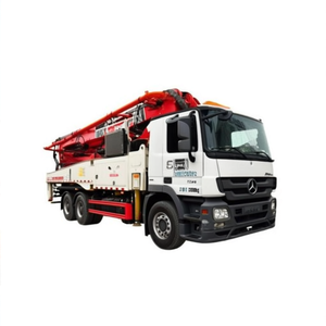 รถปั๊มคอนกรีต Sany น้ำหนัก 33000 กก. โครงรถ Mercedes Arocs เครื่องยนต์ดีเซล 435 แรงม้า - Product Image 2