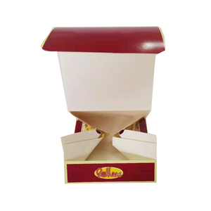 Caja de papel impresa personalizada para hamburguesas, caja de cartón blanca para hamburguesas - Product Image 6