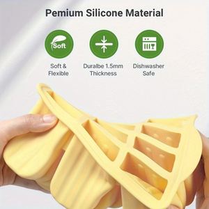 MOLDE DE SILICIO sin BPA, 12 bandejas creativas para paletas, moldes para crema, Bola de silicona, cubitos de hielo, soporte para paletas, moldes caseros para paletas de hielo congeladas - Product Image 5