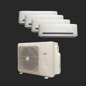 Climatiseur solaire hybride multi-zones 9000Btu 12000Btu 18000Btu 24000Btu 36000Btu Système Split Solaire 2 Zones Multi-Split - Product Image 4