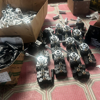 Kit porte-outils et support à changement rapide en aluminium de marque Black Box PDM, rectifié avec précision, anodisé, norme ISO pour mini/tour CNC