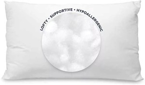 Paquete de cuatro almohadas de cama sólidas para dormitorio, uso hospitalario, tecnología antiolor ultra fresca, con logotipo personalizado, profesional, para uso en hospitales, 100 de la semana, 1: 2 - Product Image 3
