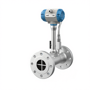 DN15-300 Paslanmaz Çelik Vorteks Debimetre, Hava/Gaz/Su/Sıvı/Yağ için Flanş Bağlantılı, OEM Özelleştirme - Product Image 1