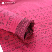 Ropa Interior Térmica para Esquí Alpine PRO, Transpirable y de Secado Rápido para Niñas, Sin Costuras, para Niños, Nailon/Poliéster