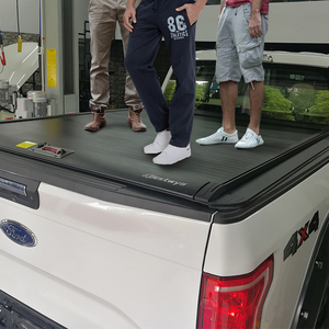 YTPIONEER aleación de aluminio duro retráctil camioneta cubierta de cama Manual Tonneau cubierta para <span class=keywords><strong>Ford</strong></span> <span class=keywords><strong>F150</strong></span> F250 F350 impermeable - Product Image 2