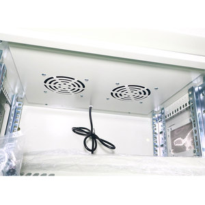 Armoire de télécommunications extérieure fixe sur poteau LE Brand 19 pouces 6U 600x450mm, étanche IP65 - Product Image 4