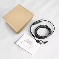 Endoscope industriel portable 3-en-1 Full HD avec mini-caméra 6 LED 3,9 mm 1 m semi-rigide USB TYPE-C pour Android