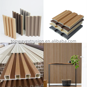 Máquina de fabricación de revestimiento de paneles de gran pared de PVC, línea de extrusión de paneles de pared de listón vertical acanalado 3D de PVC WPC - Product Image 6