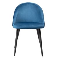 Chaise de salle à manger empilable en velours PU au design moderne et épuré, avec pieds en métal, garantie 5 ans, idéale pour la maison, le bureau, les centres commerciaux, les hôtels et les banquets