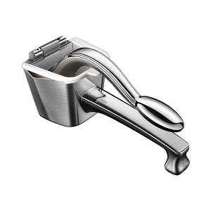 Exprimidor Manual Portátil de Acero Inoxidable 304 para Pulpa de Frutas, Exprimidor Manual de Metal con Clip para Naranjas y Limones - Product Image 5