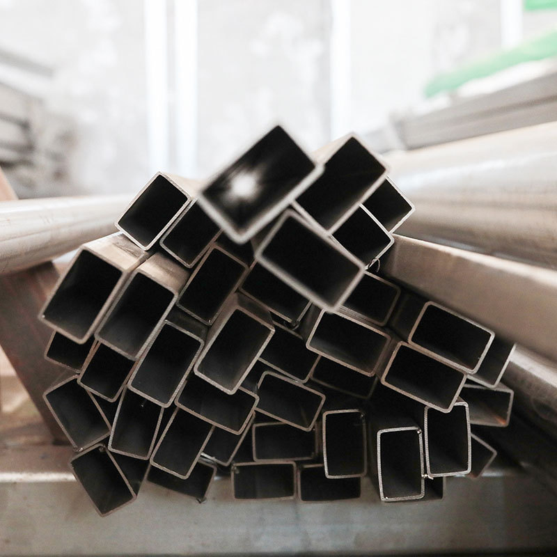 Structure using 440B stainless steel square pipe