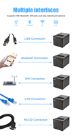 Mesin Printer Resi Termal Langsung POS Otomatis Pemotong Otomatis USB LAN 80mm Desktop Termurah dari Shenzhen