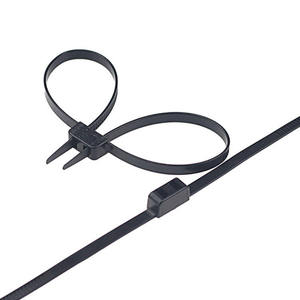 สายรัดเคเบิลพลาสติกแบบใช้แล้วทิ้งชนิด Double Flex สายรัดแบบซิป สายรัดแบบยืดหยุ่น สายรัดไนลอน - Product Image 1