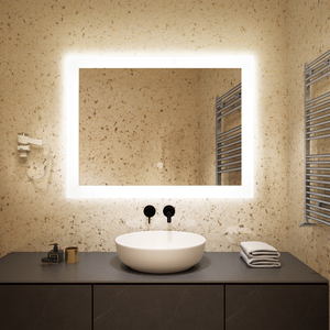 Professional Modern Led Wall Frameless <b>Bath</b> <b>Mirrors</b> with Graphic Design Solutions for Hotels Apartments & Villas-Wholesale - Product Image 5
